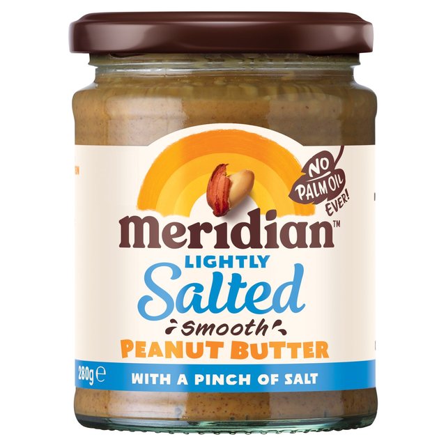 Meridian Lightly Salted Smooth Peanut Butter   280g GOODS M&S   