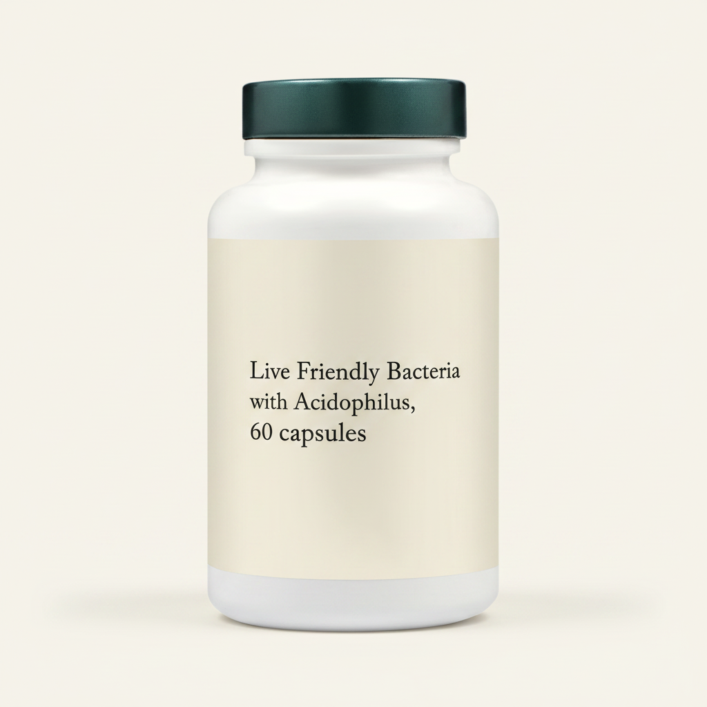 Holland & Barrett Live Friendly Bacteria 20 Billion 60 Capsules, UK version