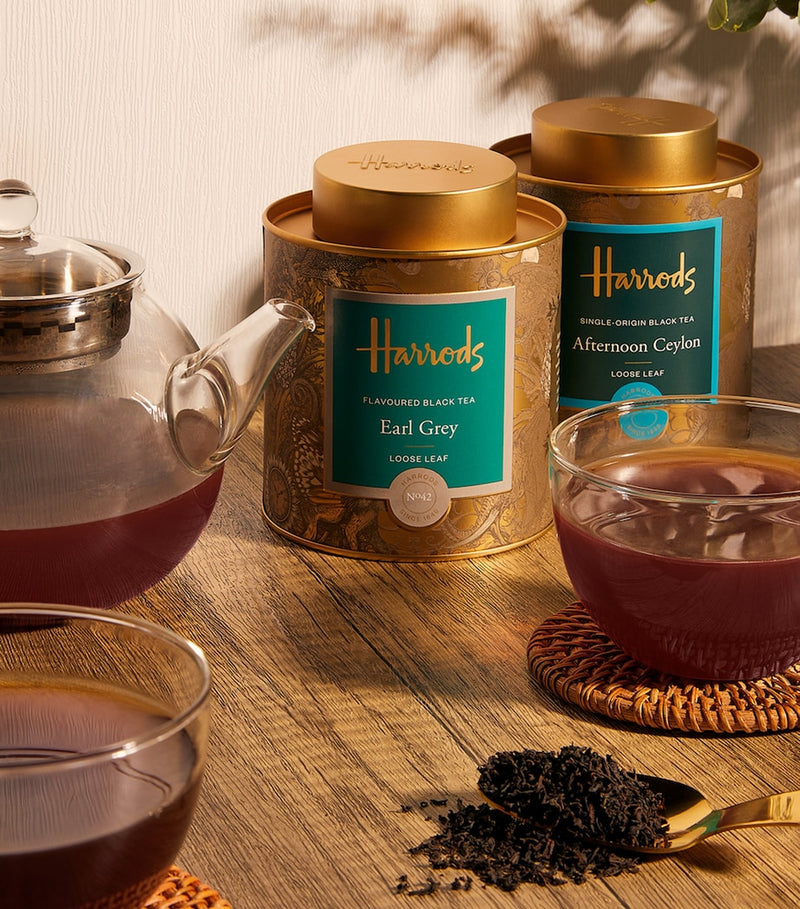 Harrods Classic Loose Leaf Tea Selection 3x125g - British product