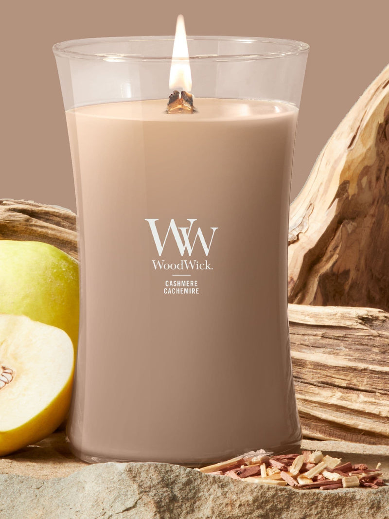 Woodwick Brown Medium Hourglass 1 Wick Large Candle