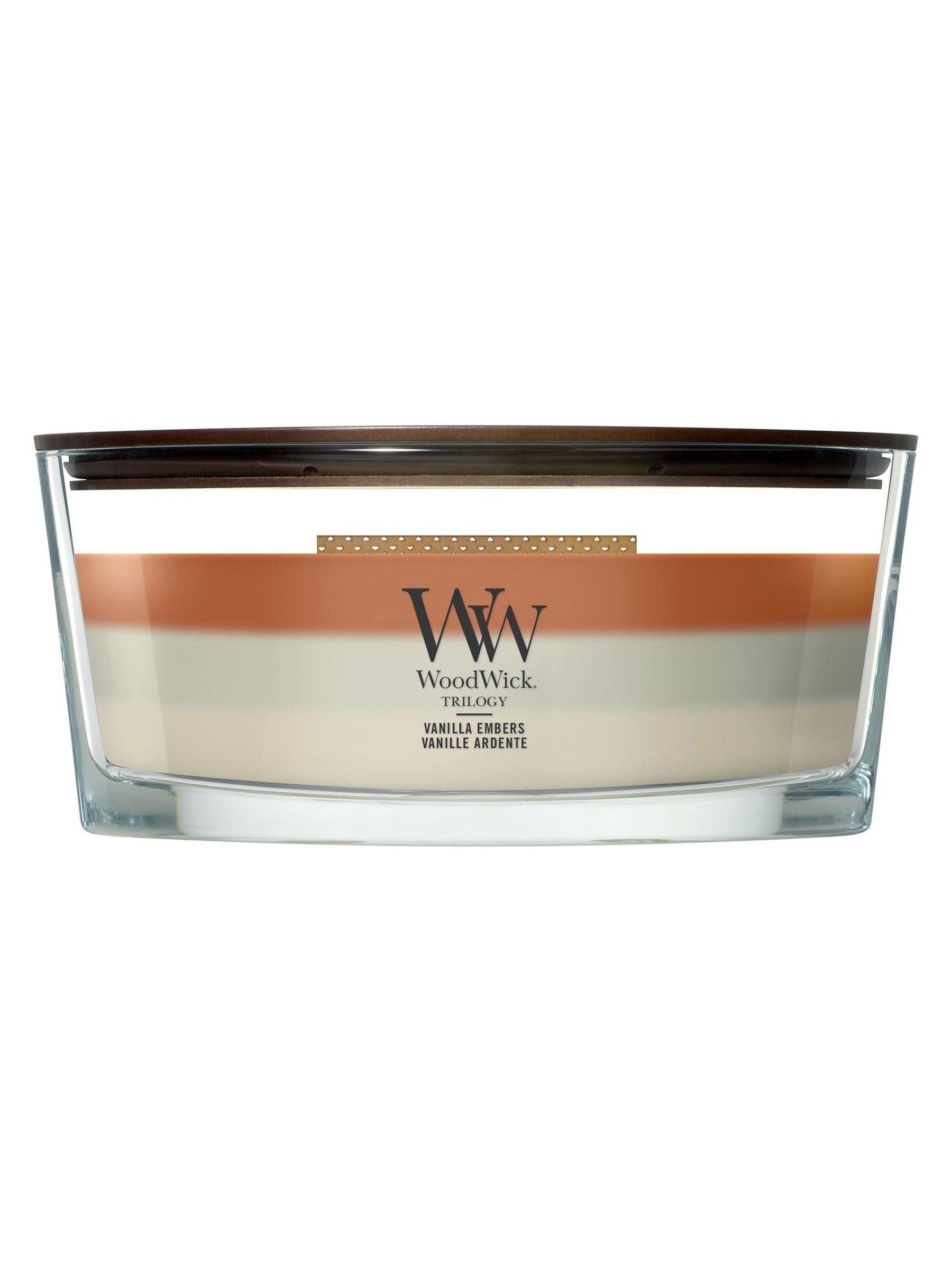 Woodwick Trilogy Candle 9cm, UK version