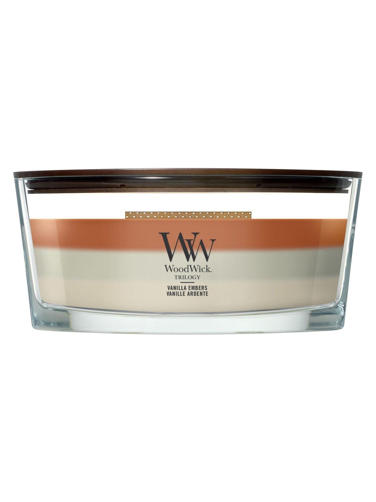 Woodwick Trilogy Candle 9cm, UK version