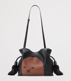 LOEWE Lion Intarsio Flamenco clutch bag medium - British product