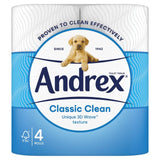 Andrex Complete Clean 4 Rolls   4 per pack GOODS M&S   