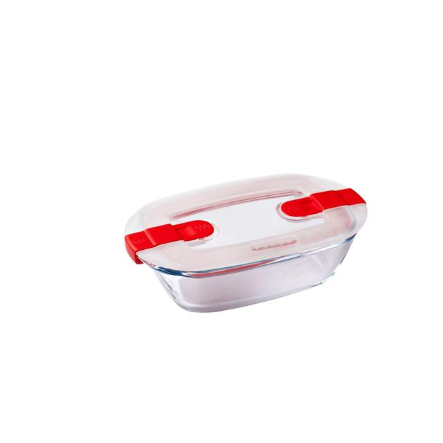 Pyrex Cook&Heat Rect Dish & Lid 0.35l   17 per pack GOODS M&S   