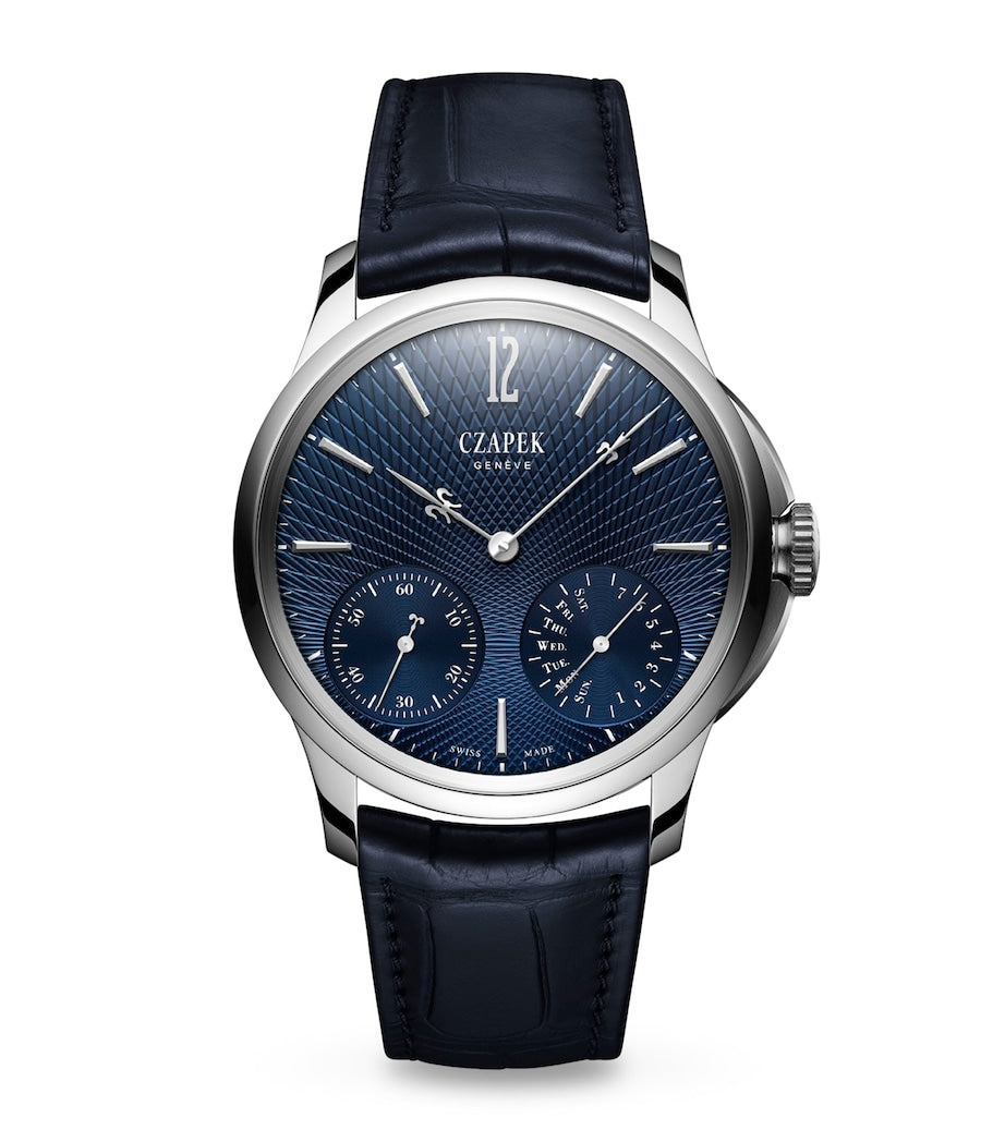 Czapek Quai des Bergues watch 40.5mm stainless steel - British product