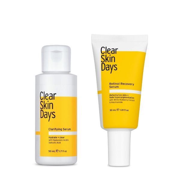 Clear Skin Days Skin Cycling Evening Routine Bundle GOODS Superdrug   