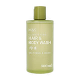 M&S Clarifying Hair & Body Wash   300ml GOODS M&S   