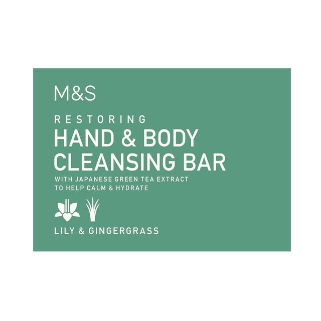 M&S Restoring Hand & Body Cleansing Bar   100g