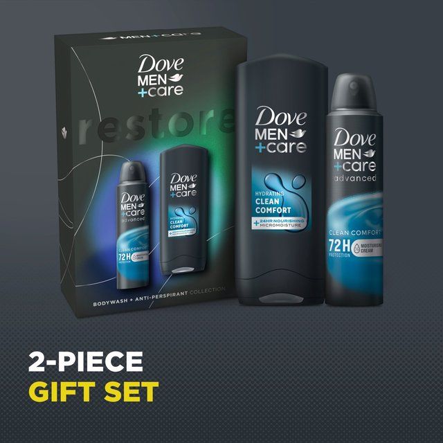 Dove Men+Care Clean Comfort Duo Gift Set GOODS M&S   