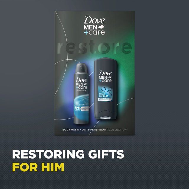 Dove Men+Care Clean Comfort Duo Gift Set GOODS M&S   