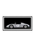 Brookpace Lascelles Porsche 718 RSK artwork in matt black frame - British product
