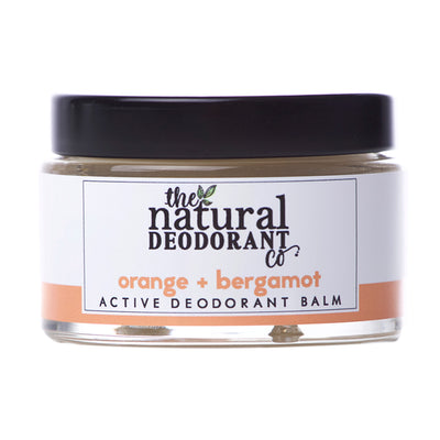 Holland & Barrett The Natural Deodorant Co Active Deodorant Balm Orange & Bergamot 55g- Buy online at McGrocer