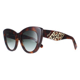 Salvatore Ferragamo SF1022S cat eye sunglasses in brown tortoise - British product