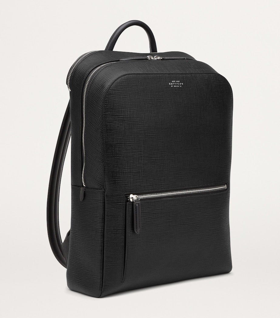 Smythson Panama backpack grained leather 38cm, UK version