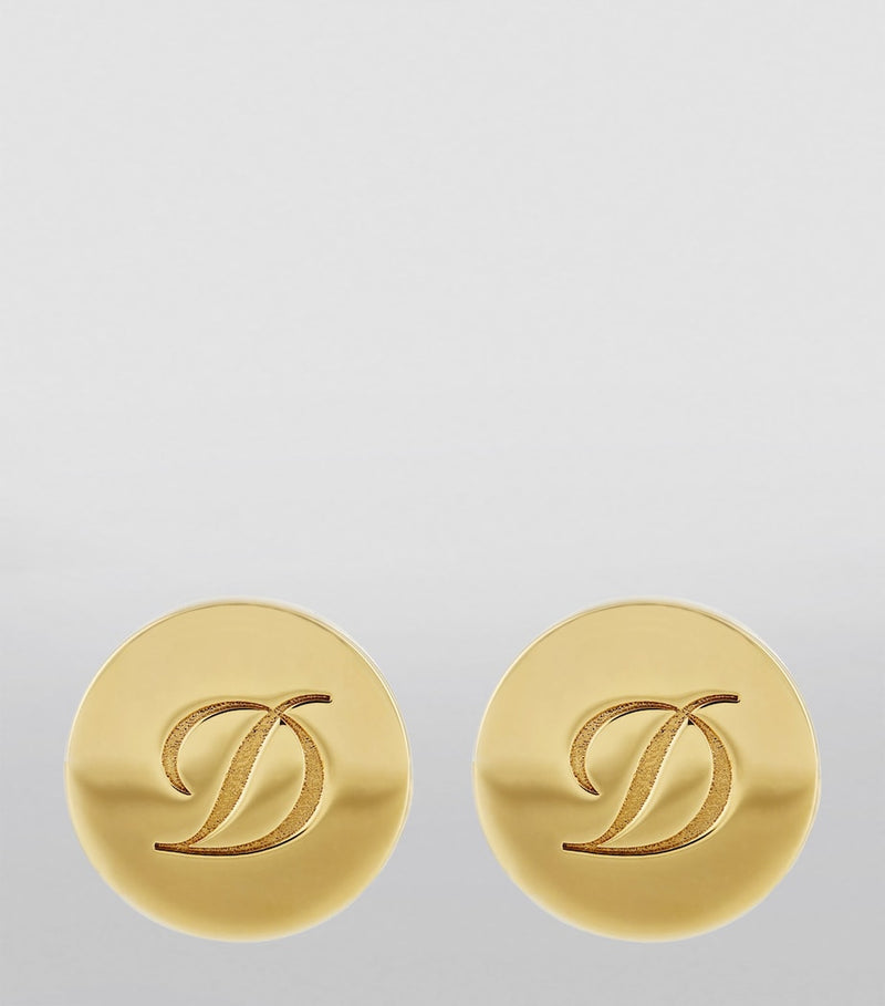 S.T. Dupont Iconic Monogram cufflinks, imported from the UK