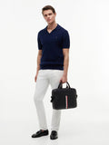 Tommy Hilfiger signature tape crossbody laptop bag 38cm (British brand)