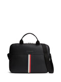 Tommy Hilfiger signature tape crossbody laptop bag 38cm (British brand)