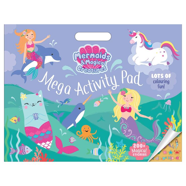 Giant activity pad with over 200 stickers, UK version