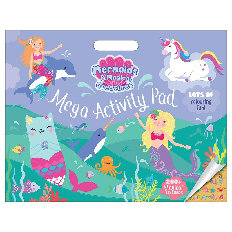 Giant activity pad with over 200 stickers, UK version
