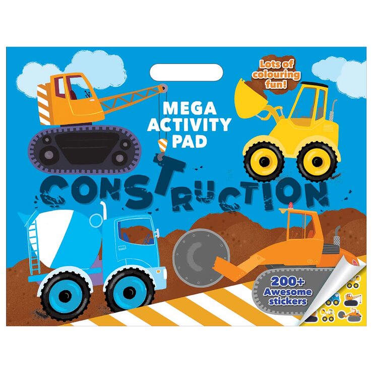 Giant activity pad with over 200 stickers, UK version