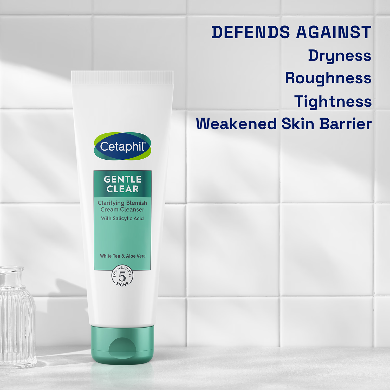 Cetaphil Gentle Clear blemish cream cleanser 124ml, UK version