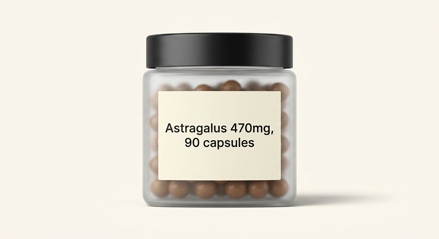 Holland & Barrett Astragalus 470mg 90 capsules, imported from the UK