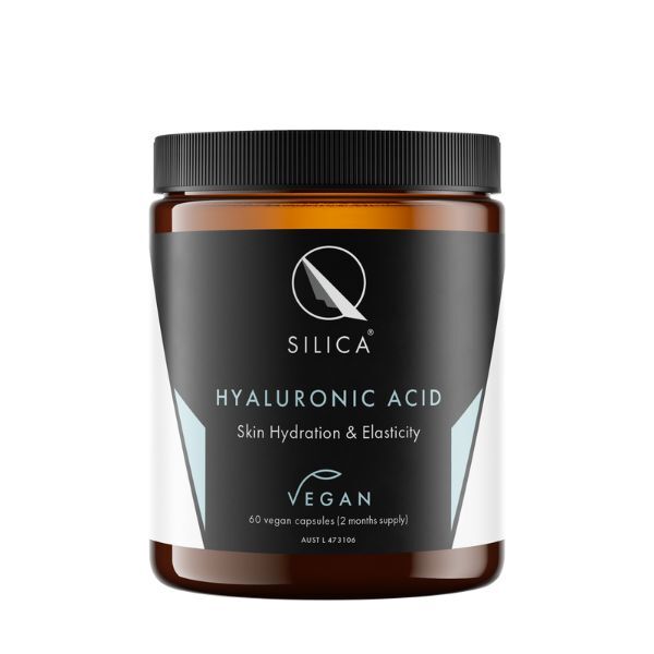 Qsilica Hyaluronic Acid 60 capsules supplement - British product
