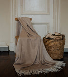 Araminta Campbell Alpaca-Blend Willow Throw 150cm x 230cm - British product