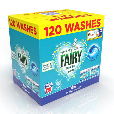 Costco UK Fairy Non Bio Pods 120 Count- Buy online at McGrocer