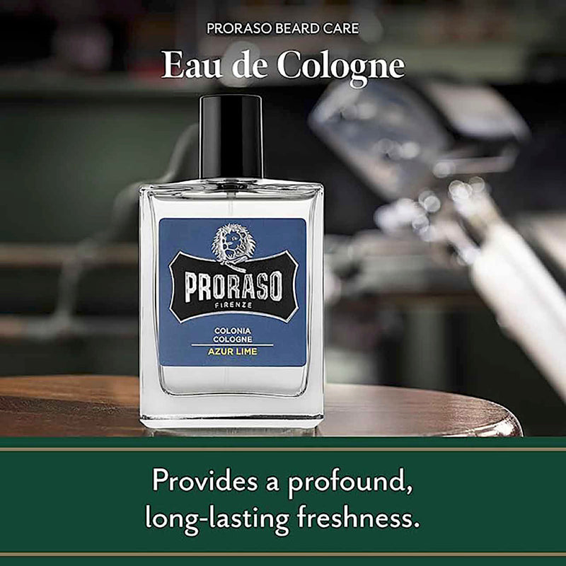 Proraso cologne Azur Lime 100ml (British brand)