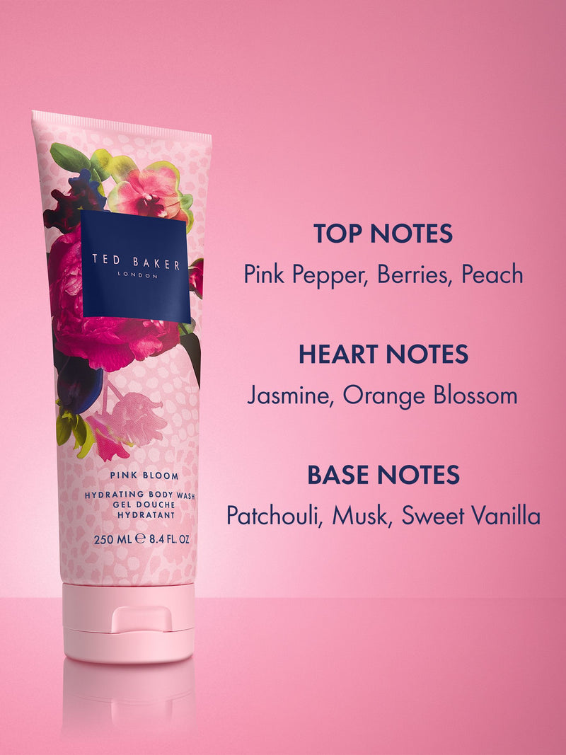 Ted Baker Pink Bloom body wash 250ml, UK version