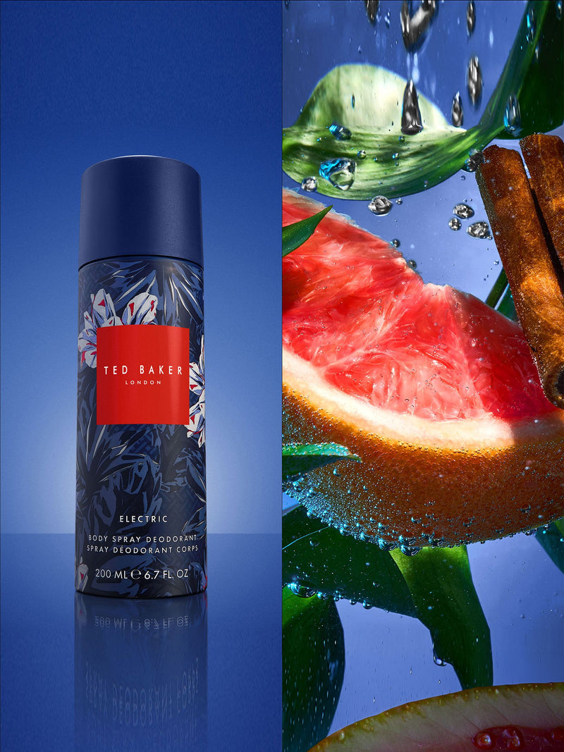Ted Baker Fusion body spray deodorant 200ml (British brand)