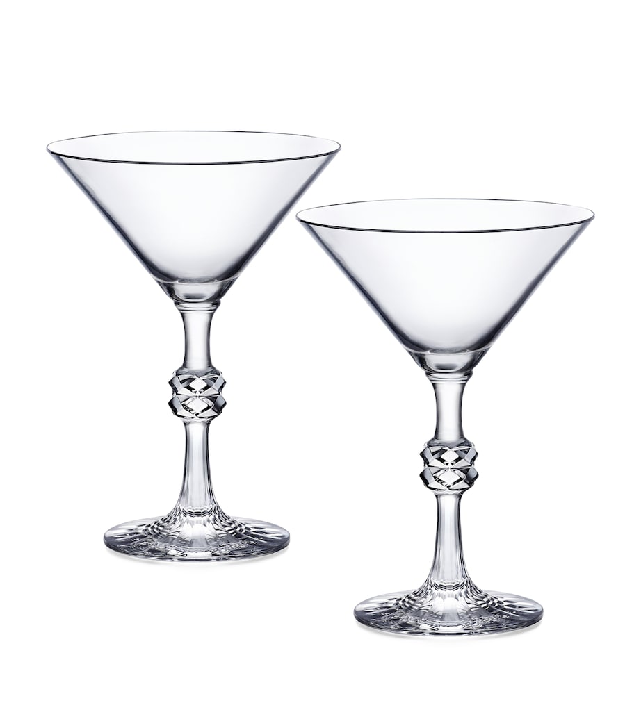 Baccarat JCB Passion martini glasses set of 2 250ml - British product