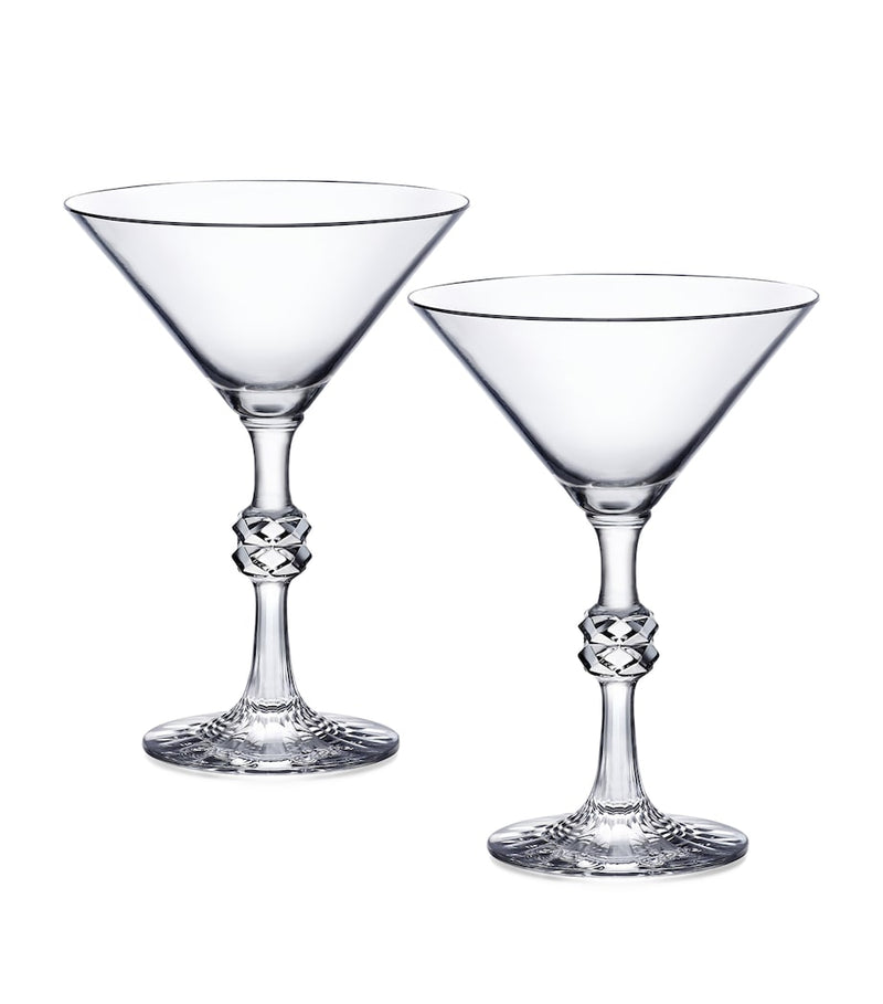 Baccarat JCB Passion martini glasses set of 2 250ml - British product