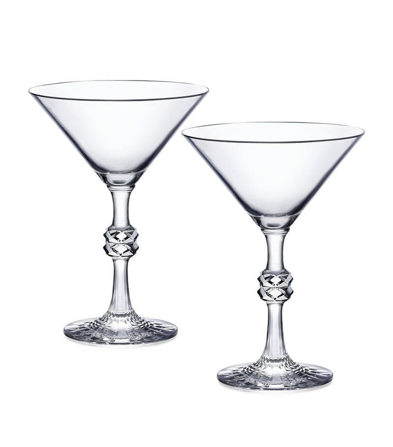 Baccarat JCB Passion martini glasses set of 2 250ml - British product