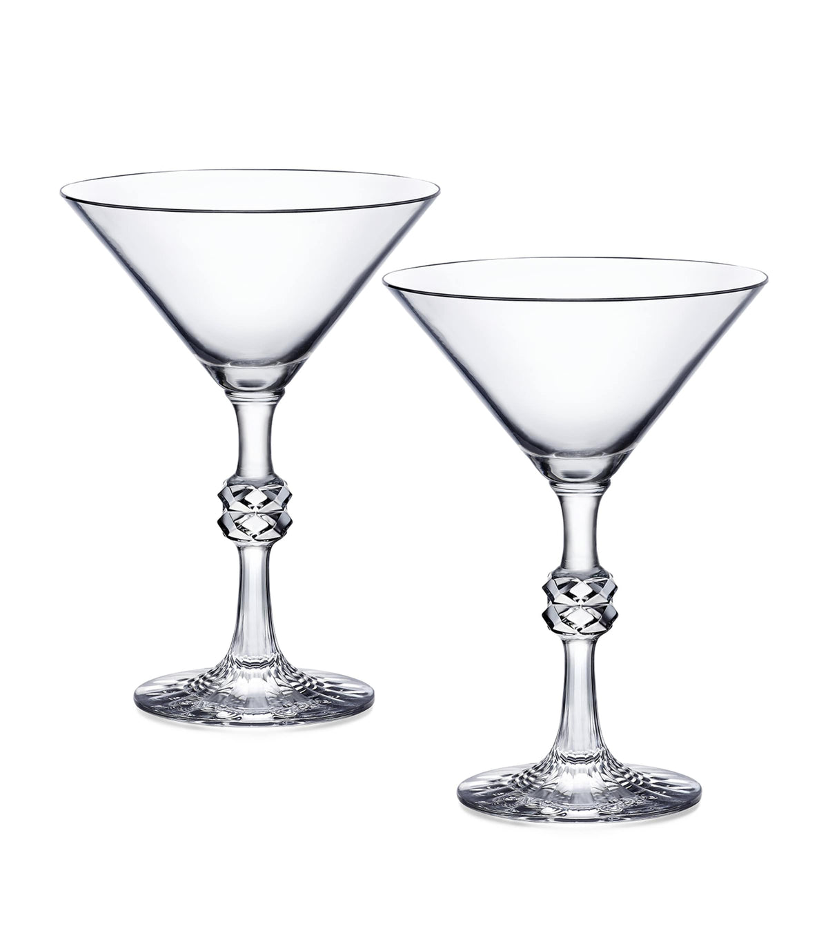 Baccarat JCB Passion martini glasses set of 2 250ml - British product