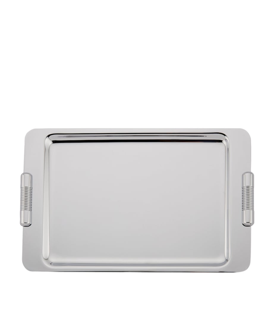 ZODIAC Large Cylinder Chrome Tray (British brand)