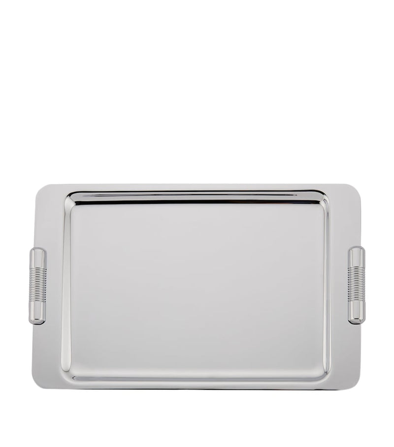 ZODIAC Large Cylinder Chrome Tray (British brand)