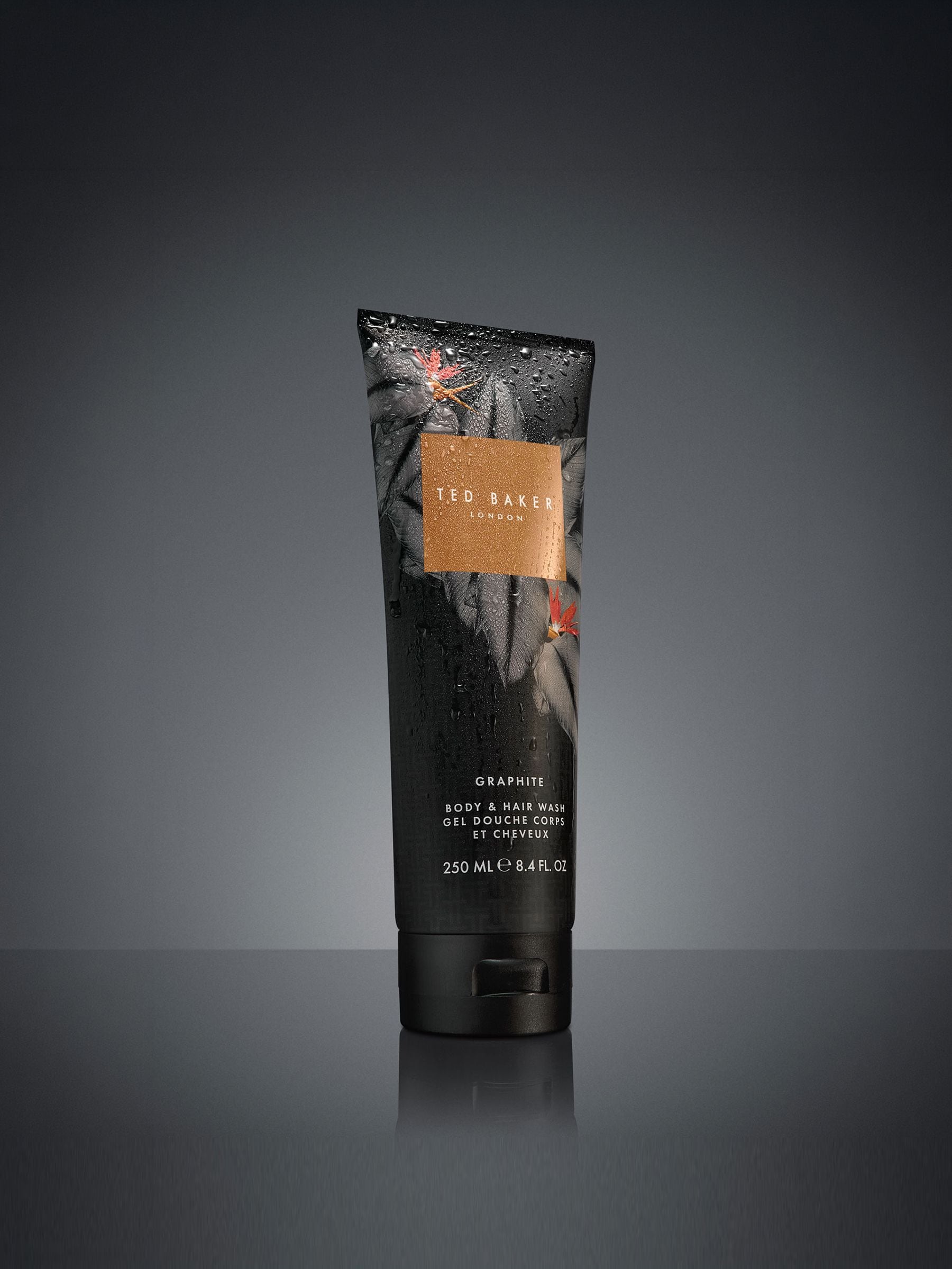 Ted Baker Graphite hair and body wash 250ml - British product