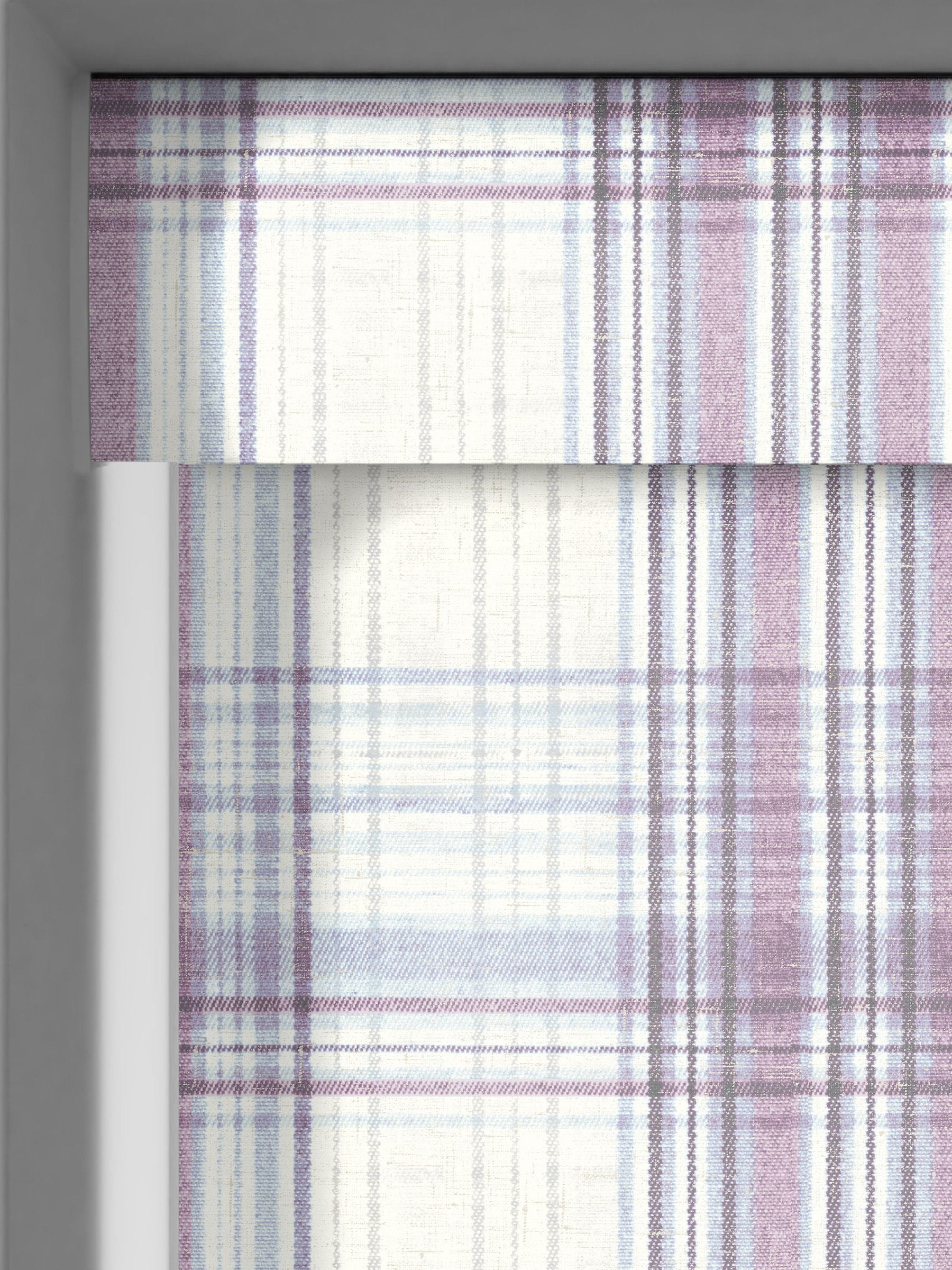 Next blackout roller blind Mulberry Purple Athena (British brand)