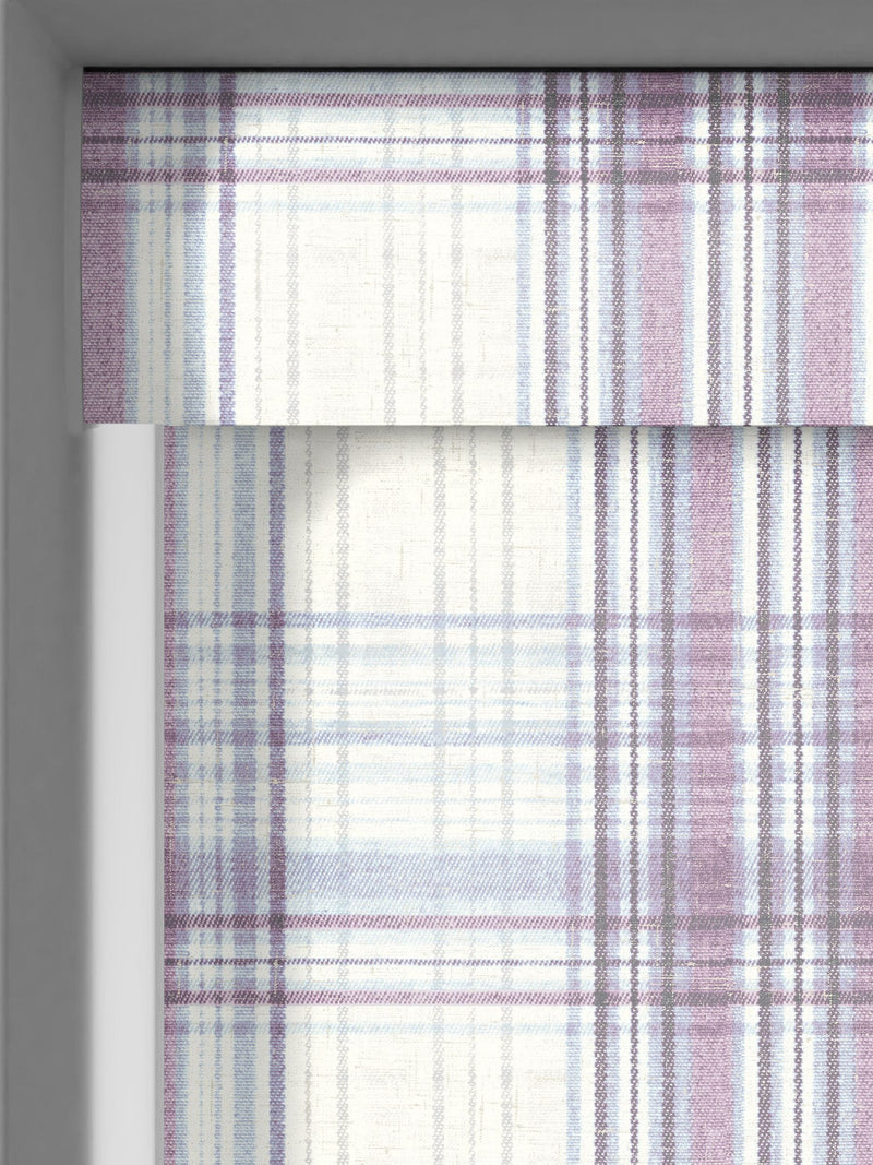 Next blackout roller blind Mulberry Purple Athena (British brand)