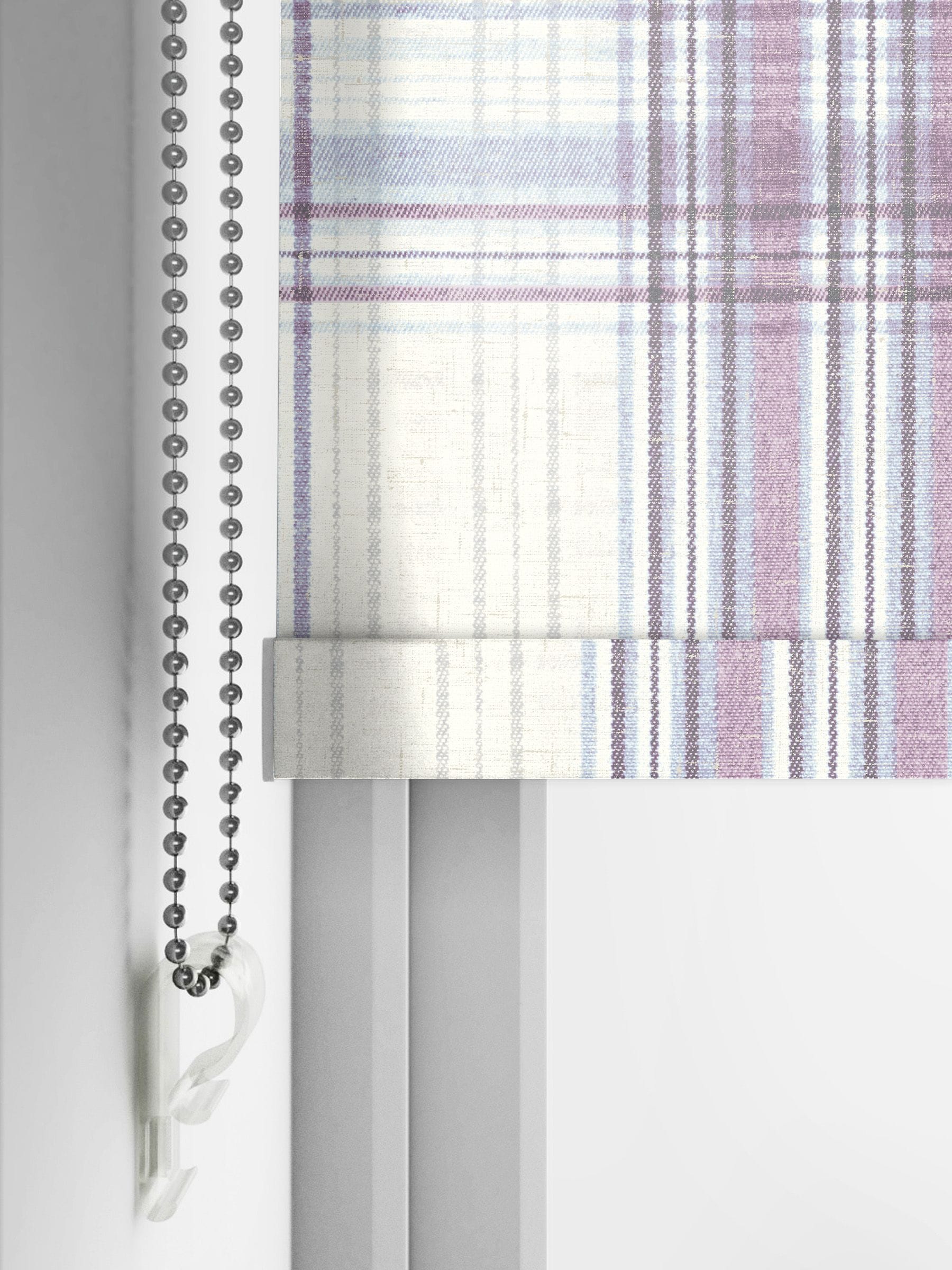 Next blackout roller blind Mulberry Purple Athena (British brand)