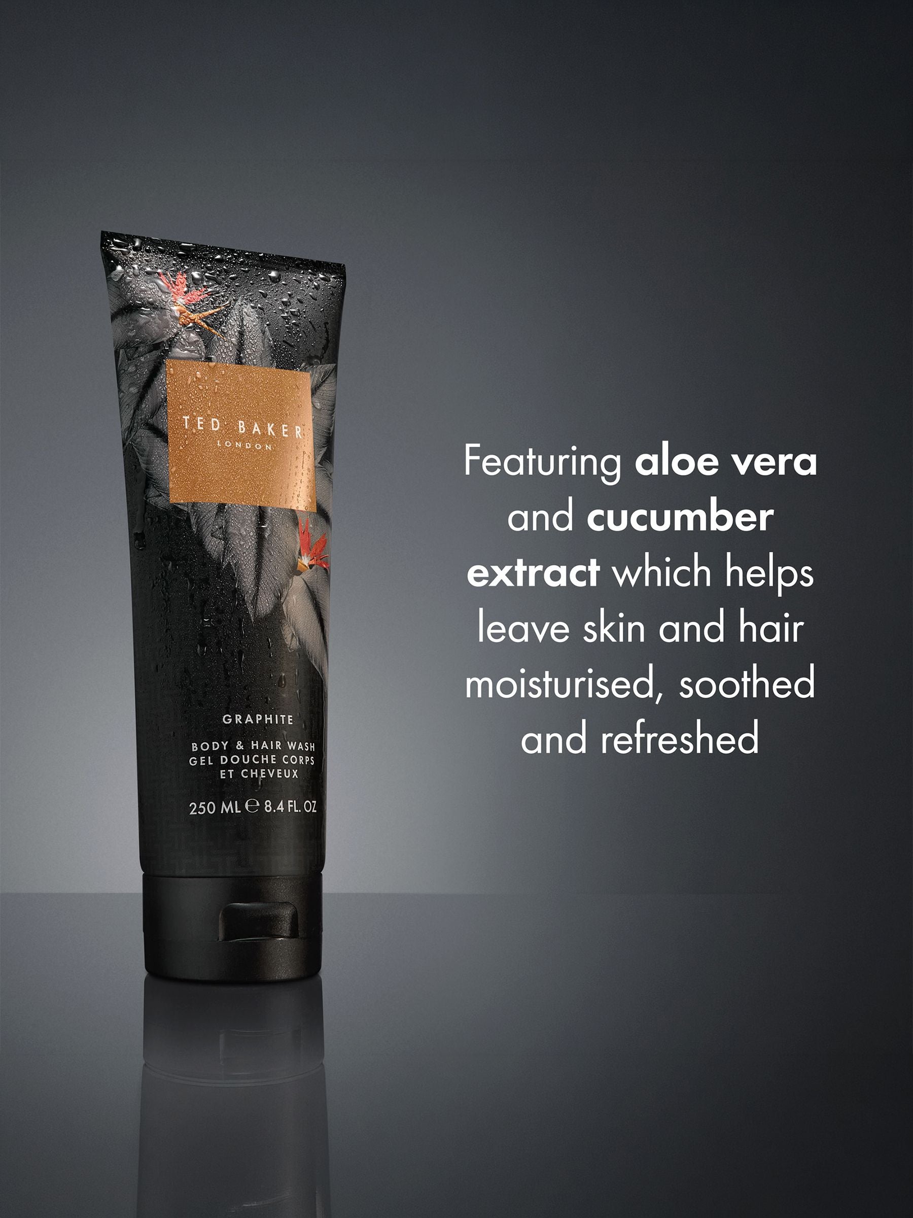 Ted Baker Fusion Graphite Duo gift set, imported from the UK