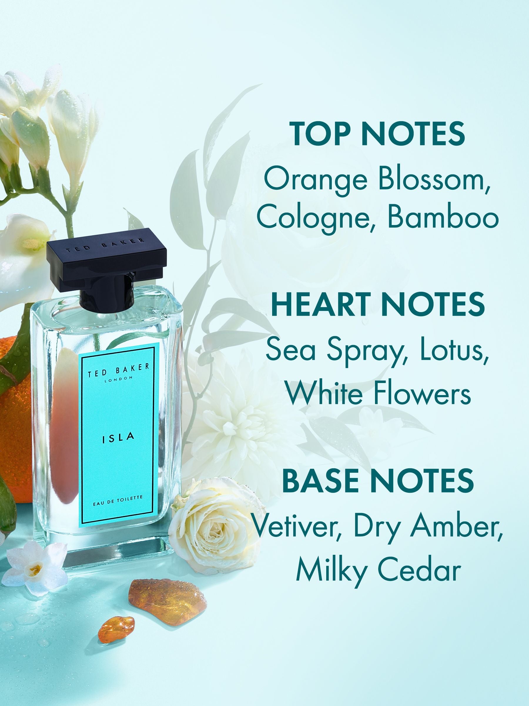 Ted Baker Floralicious Isla Eau de Toilette 50ml (British brand)