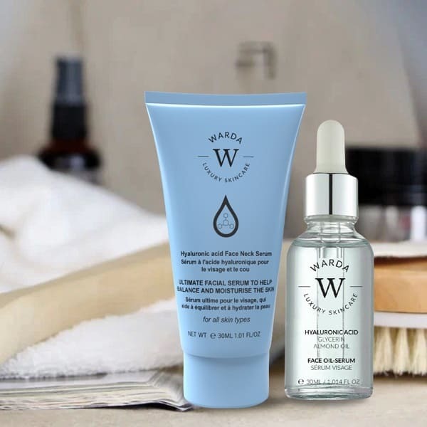 WARDA Hyaluronic Acid Hydration Boost Oil Serum 30ml + Serum GOODS Superdrug   