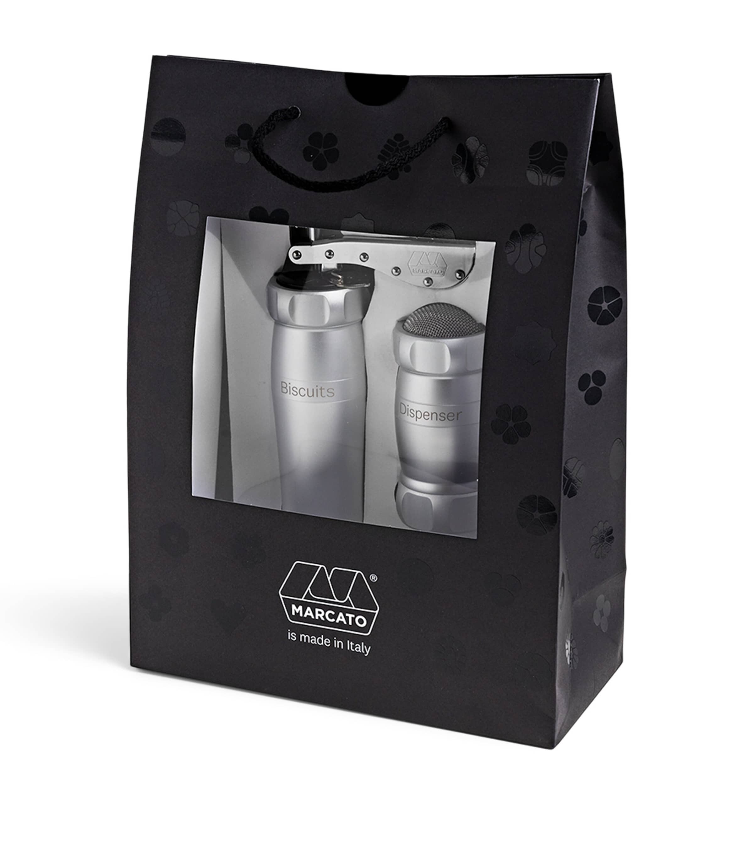 Marcato cookie press and dispenser set, imported from the UK