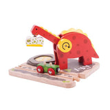 Bigjigs Rail Dinosaur Crane GOODS Superdrug   