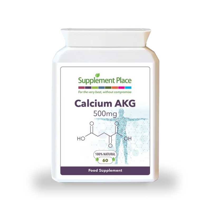 Supplement Place Calcium AKG 500mg 60 capsules, UK version