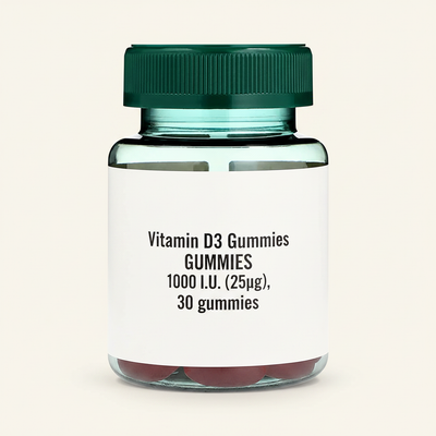 Holland & Barrett Vitamine D végétarienne Fraise 30 gommes